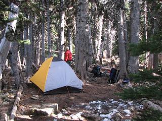 Camp at Royal Lake