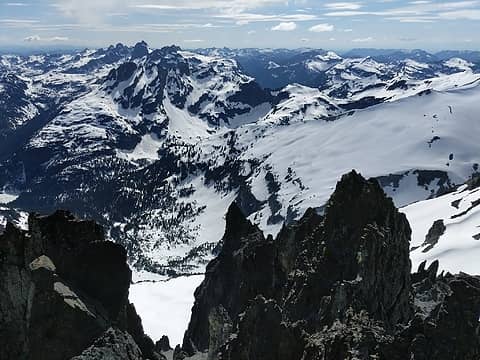 Various Snoqualmie-area peaks