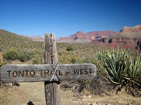 6/2 S. Kaibab Trail Intersection with Tonto Trail