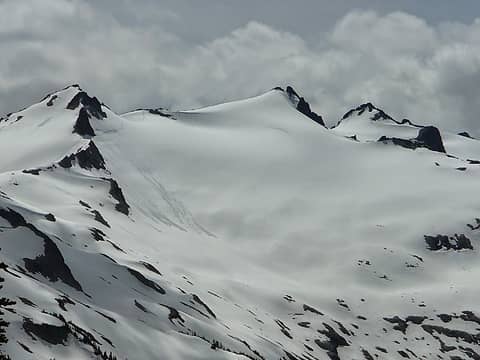 Mt Daniel with ski tracks....Mtn Man maybe???