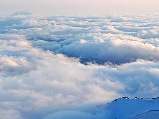 Evening above the Clouds