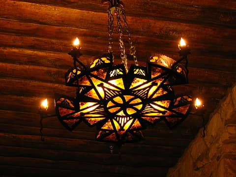 6/4 Lodge chandelier