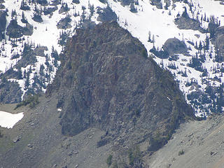 Volcanic Neck from Wrong Turn Peak.