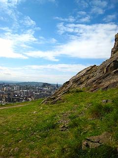 View from Salisbury Crags