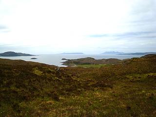 Looking southwest from Knoydart