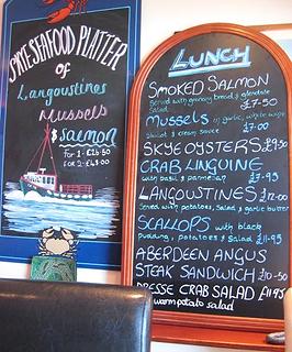 Lunch in Portree