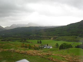 View from the train to Mallaig