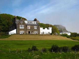 Flodigarry Hotel - We stayed in the (not visible) cottage of the Flora MacDonald of Scots fame.