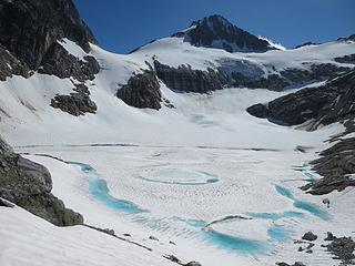 Glacial Lake below Lucky Pass