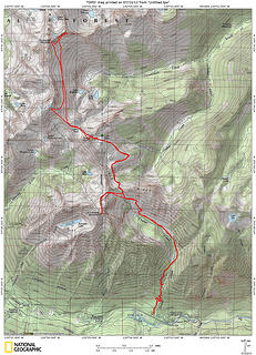 Snowgrass Mt Route