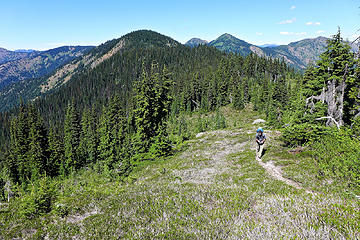 Hozomeen ridge trail