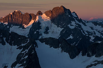 Glacier Peak and Mount Rainier