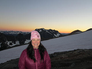Sahale Glacier camp overnight 058