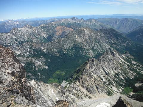 Looking North from the False Summit