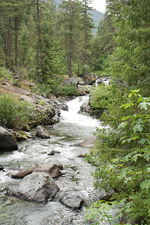 Ingalls Creek from the first campsite