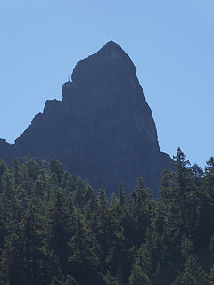 Name that peak...real man's lone tree pass on the left side