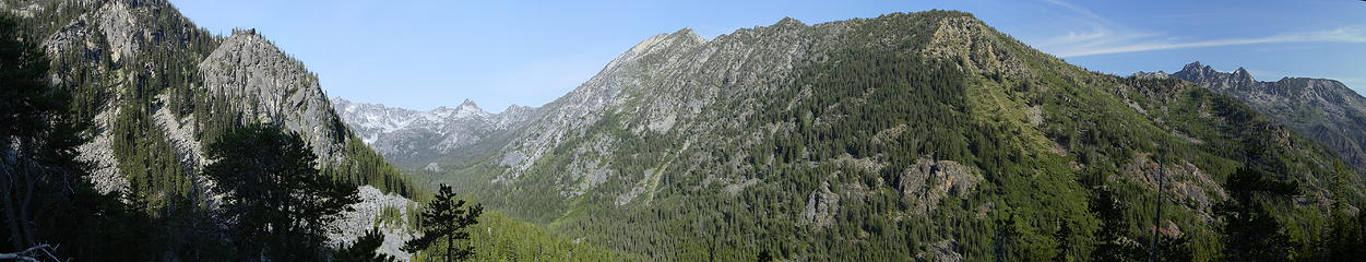 Nason Ridge? from Colchuck Lake trail.