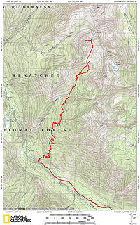 Anthem Creek Basin - Choral Peak 7920'- Choral Lake