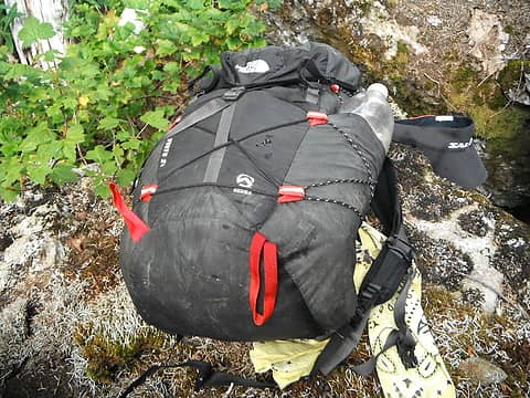 I don't know if I want an ultralight pack. Even this tough pack is showing wear. It didn't look that worn this morning.