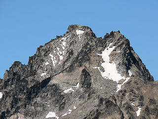 Close up shot of Mt. Stuart, as seen from the summit of Devils Head (Pt. 6666) 7.29.07.