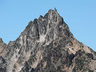 Sherpa Peak, close up shot, as seen from the summit of Devils Head (pt. 6666) 7.29.07.