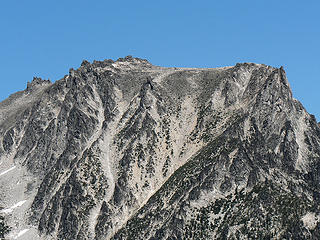 Close up shot of ? Peak along Stuart Range, 7.29.07.