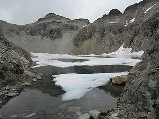 Cave Lake outlet.