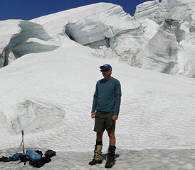Amidst Eastson Glacier icefall