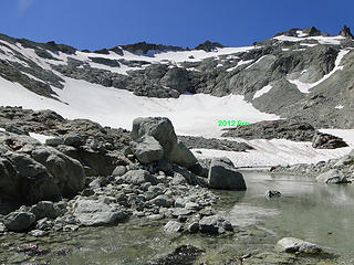 Ice Worm Glacier runoff