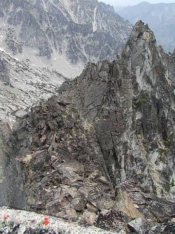 Ascent Route from East