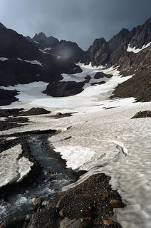 Remnants of Anderson Glacier