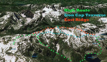 Alpine Lakes High Routes
