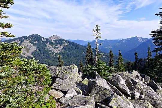 Pratt summit with Granite mountain behind