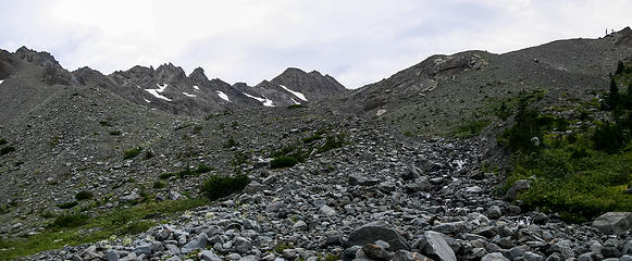 Upper reaches of Lillian Basin