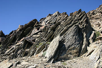 rock formations around Low Pass