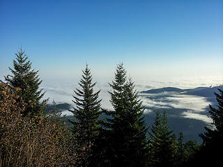 Marine Layer over the lowlands