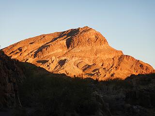 First light on Warm Springs Butte