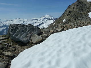 Views to Glacier Peak.