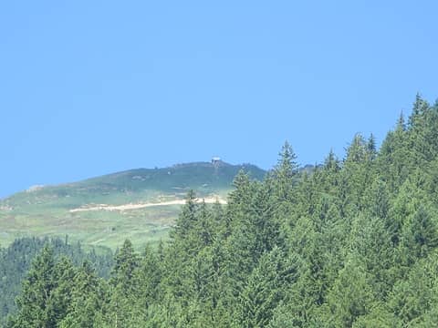 Green Mountain Lookout from Downey Creek