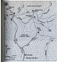 Bill, Bean, Volcanic Neck Map