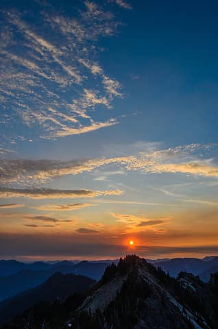 Sunrise, Tolmie Peak