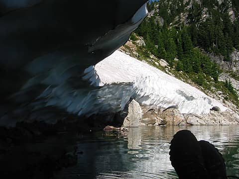 Bench Lake Ice Cave