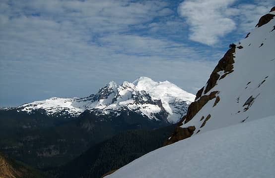 Left to right: Lincoln Peak. Colfax Peak and Mt. Baker.