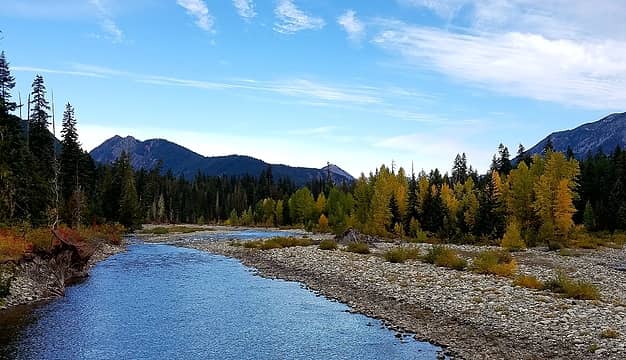 Cle Elum river on my way out