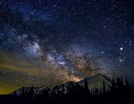 Milkyway over Fremont Lookout
