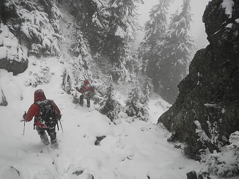 Descending From The Col
