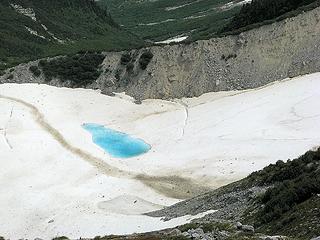 Degenhardt Glacier Lake Closeup