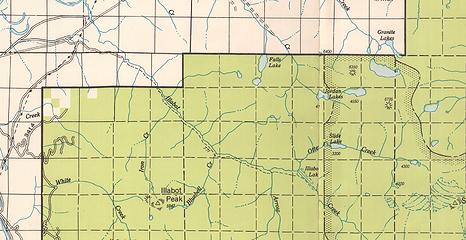 1962 Forest Service Map