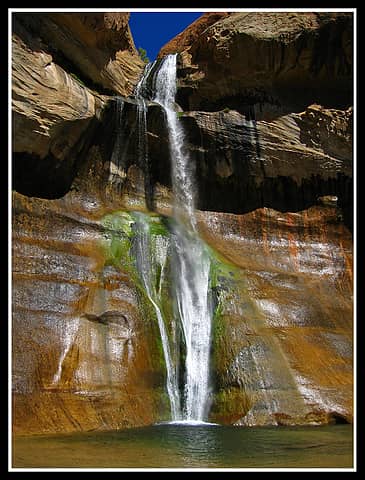 Calf Creek Falls...One of the few waterfalls in the Utah desert