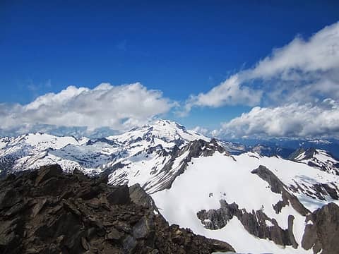 Glacier from the summit
